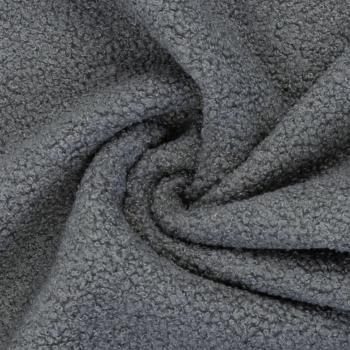 Teddy Boucle Kodiak Dunkelgrau von Swafing